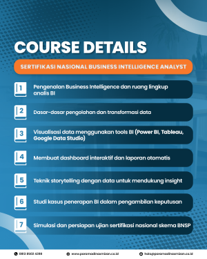 SERTIFIKASI NASIONAL BUSINESS INTELLIGENCE ANALYST: VISUALISASI DATA ...